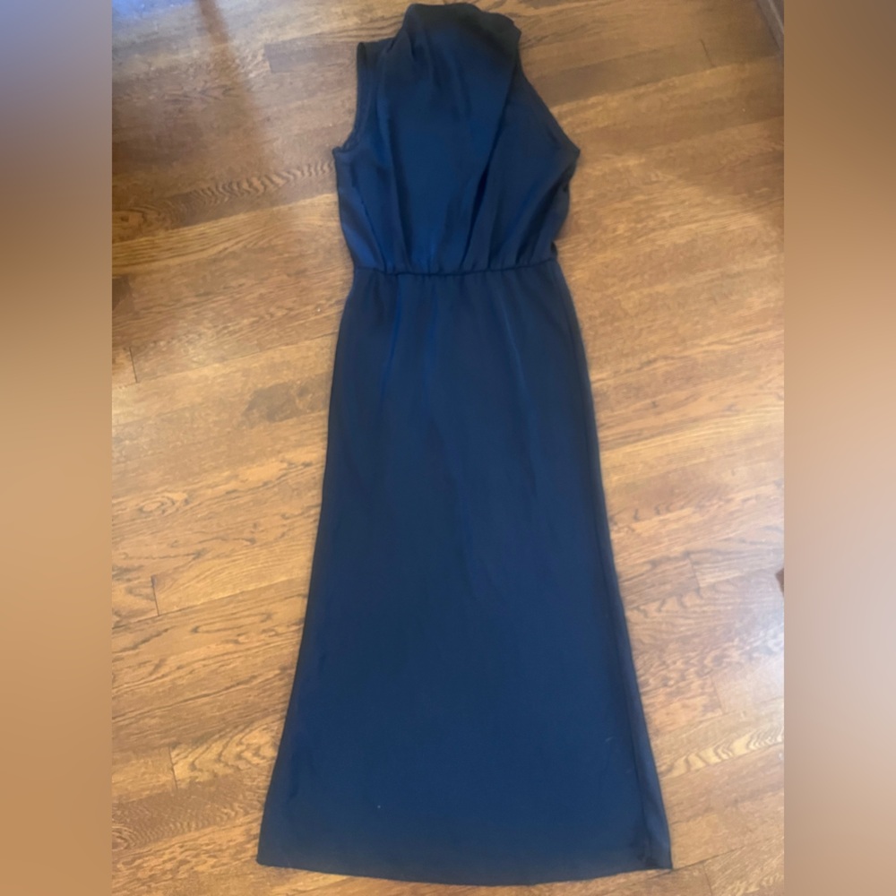 Pretty garden Navy Blue Women's Dress Small